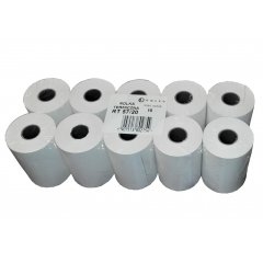 Termopapīrs, papīra kases - termināla lente 57x20 (57mm x 20m) no Omeko
