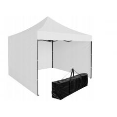 Tirdzniecības, dārza balts paviljons, nojume, telts 3x3m (1133994)