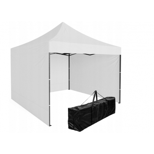 Tirdzniecības, dārza balts paviljons, nojume, telts 3x3m (1133994)