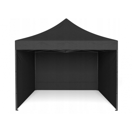 Tirdzniecības, dārza melns paviljons, nojume, telts 3x3m (1123595)