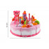 Dzimšanas dienas rotaļu torte bērniem ar tējas piederumiem un saldumiem 80el. (00007466)