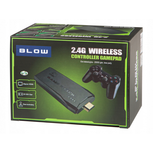 Retro Mini spēļu konsole HDMI bezvadu 2xPad 22073 games (77-096)