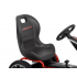 ABARTH - melns - pedāļa kartings (ABARTH-BLACK) licencēts