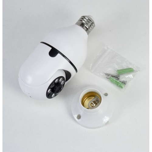 Bezvadu kamera, kas ieskrūvēta kā spuldzes (AD364)