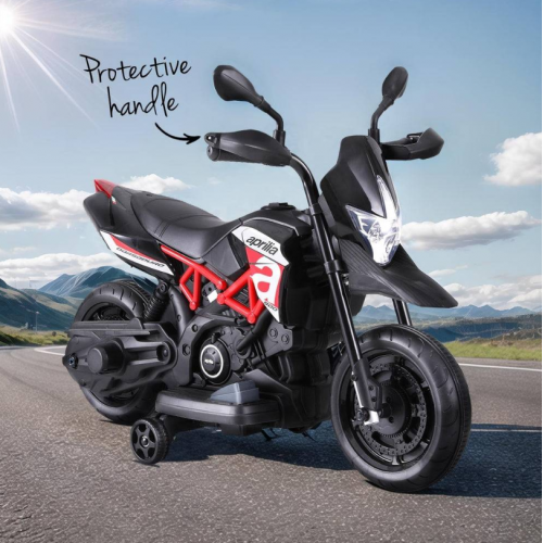 Bērnu akumulatora motocikls APRILIA DORSODURO 900 (oriģinālā APRILIA licence)