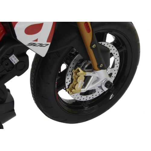 Bērnu akumulatora motocikls APRILIA DORSODURO 900 (oriģinālā APRILIA licence)