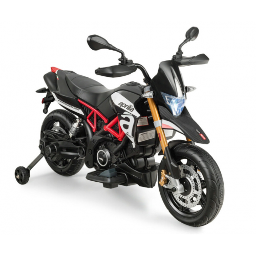Bērnu akumulatora motocikls APRILIA DORSODURO 900 (oriģinālā APRILIA licence)