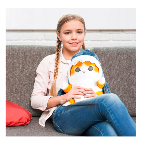 Kotorekyn plīša rotaļlieta haizivs kaķis, 55 cm, liela plīša rotaļlieta (B48T)