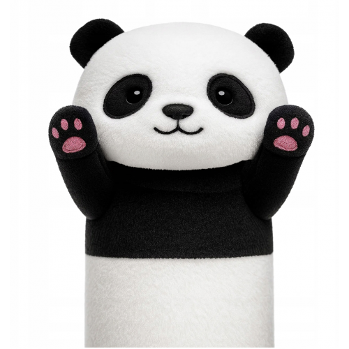 Мягкая плюшевая игрушка панда, 70 см, плюшевый мишка, длинная приятная на ощупь подушка (B48V)