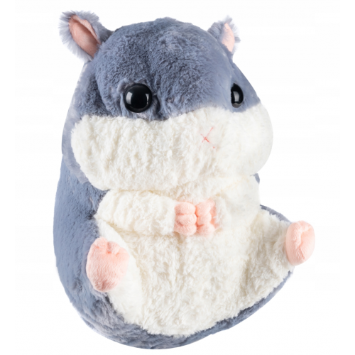 Хомяк с одеялом, плюшевая подушка 160x110 см, мягкая игрушка 3 в 1 (B48X)