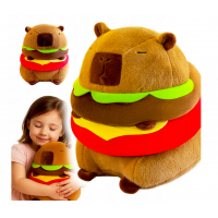 Плюшевый мишка Capybara Burger, мягкая и приятная на ощупь, 30 см (B48Y1)