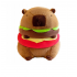 Kapibaras burgera plīša lācis, mīksts un mīlīgs, 30 cm (B48Y1)