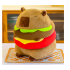 Kapibaras burgera plīša lācis, mīksts un mīlīgs, 30 cm (B48Y1)