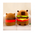 Kapibaras burgera plīša lācis, mīksts un mīlīgs, 30 cm (B48Y1)