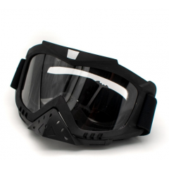 Brilles priekš ķiveres melnas matētas STD no Extreme Ride (BMA-917)