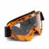 Brilles priekš ķiveres melnas/oranžas, spīdīgas, no Extreme Ride (BMA-920)