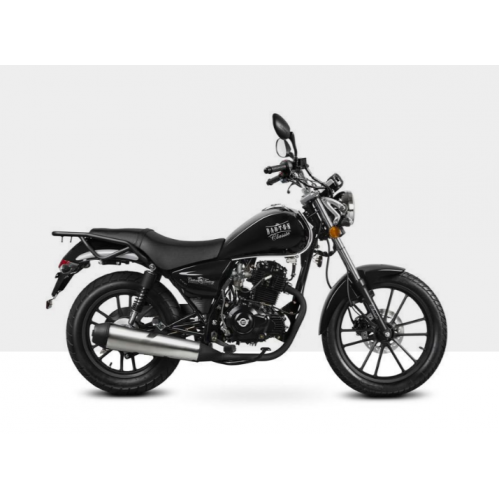 Reģistrējams benzīna motocikls 4T 125cm3 18"/16" no Barton Motors (Barton Classic 125)