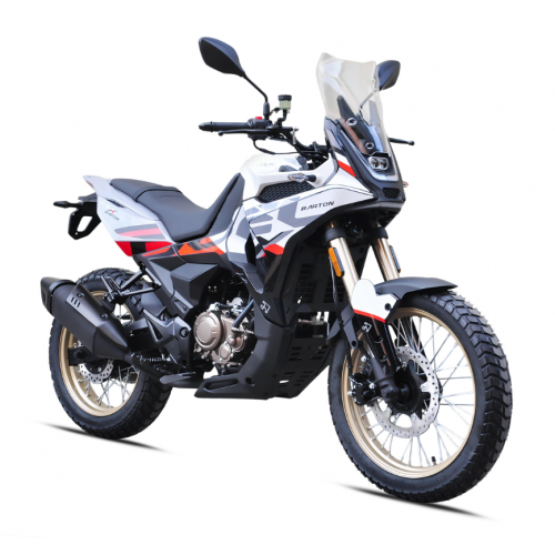 Reģistrējams benzīna motocikls 125cm3 13.6z.s no Barton Motors (Barton DuelX)