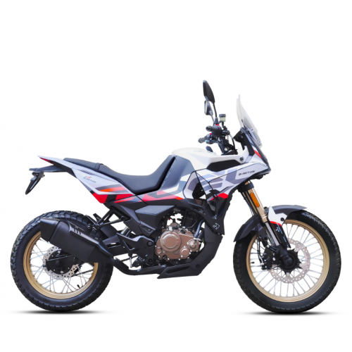 Reģistrējams benzīna motocikls 125cm3 13.6z.s no Barton Motors (Barton DuelX)