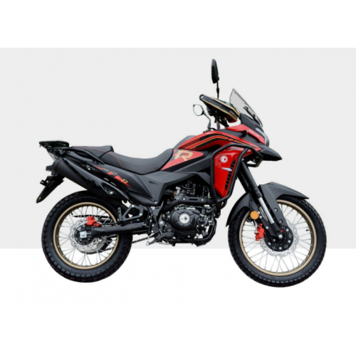 Reģistrējams benzīna motocikls 4T 125cm3 19"/17" manuāls no Barton Motors (Barton Rally 125)