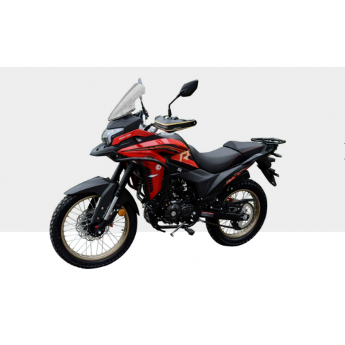 Reģistrējams benzīna motocikls 4T 125cm3 19"/17" manuāls no Barton Motors (Barton Rally 125)