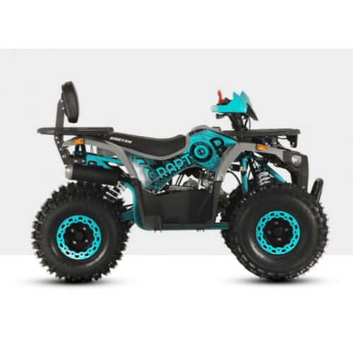Benzīna 4T kvadrocikls 125cm3 8"/8" pusautomātā + R no Barton Motors (Barton Raptor 125)