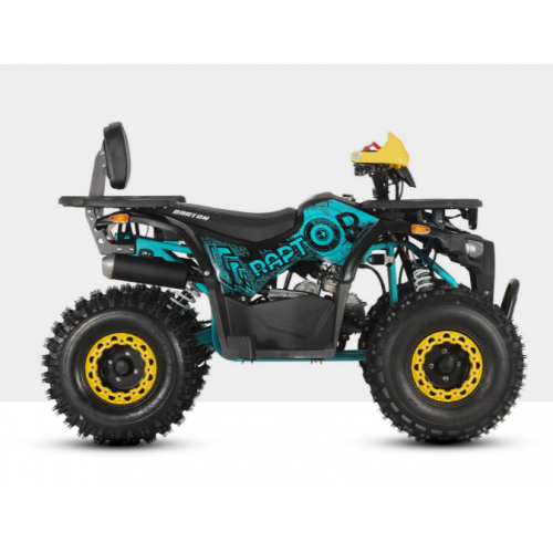 Benzīna 4T kvadrocikls 125cm3 8"/8" pusautomātā + R no Barton Motors (Barton Raptor 125)