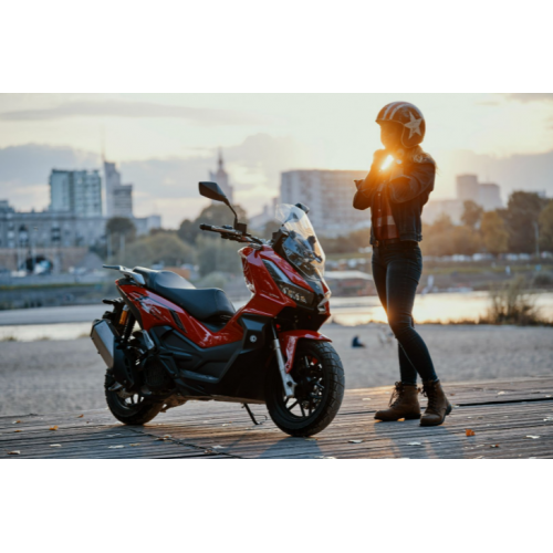 Benzīna 4T motorolleris 125 cm3 14"/13" automats no Barton Motors (Barton X-Trail 125 ABS)