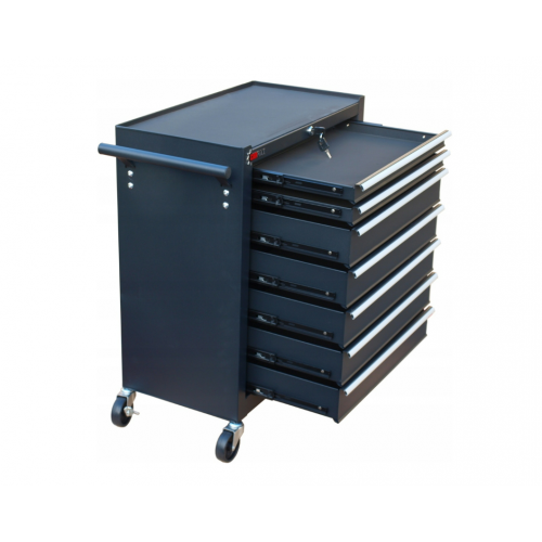 Instrumentu skapis, 7 nodalījumi, izturīga konstrukcija (CX-307)