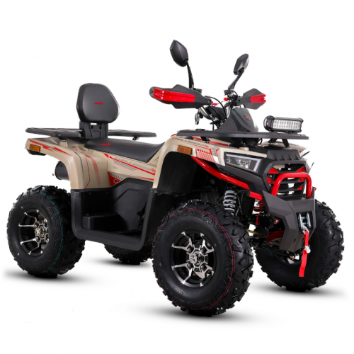 Бензиновый квадроцикл с лебедкой 250 см³, 10 дюймов, Challenger250RR от Asix Motors