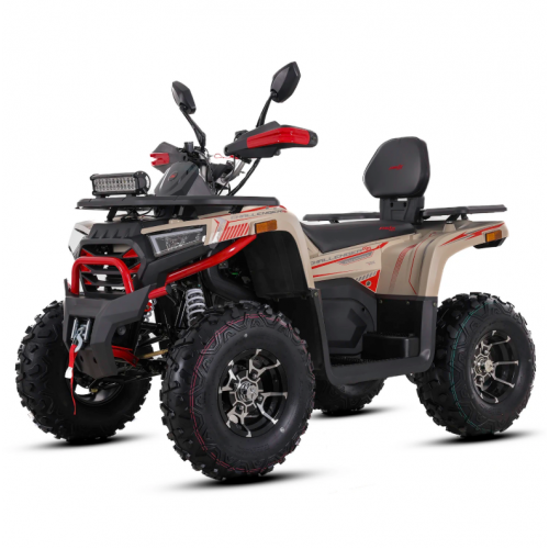 Бензиновый квадроцикл с лебедкой 250 см³, 10 дюймов, Challenger250RR от Asix Motors