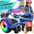 Giroskūteris - Hoverboard LED, Bluetooth, skaļruņi, 6.5 collu riteņi RETOO (E031-1)