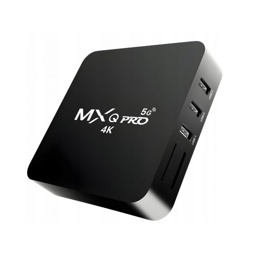 Televizora kaste 8 GB MXQ PRO 4K dekodētājs Android 11.1 (E139)