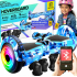 Giroskūteris - Hoverboard LED, Bluetooth, skaļruņi, 8 collu riteņi no RETOO (ER033)