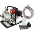2 taktu benzīna ūdens sūknis - pumpis 1", 5.2 z.s. no Silvertools (WP10, 11310)