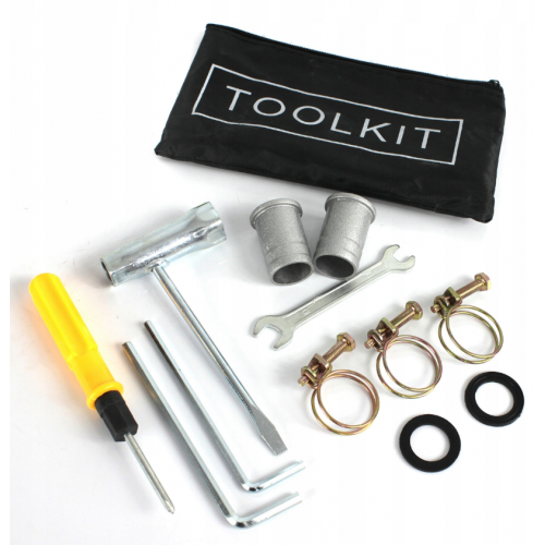 2 taktu benzīna ūdens sūknis - pumpis 1", 5.2 z.s. no Silvertools (WP10, 11310)