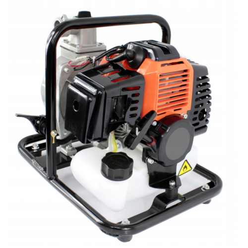 2 taktu benzīna ūdens sūknis - pumpis 1", 5.2 z.s. no Silvertools (WP10, 11310)