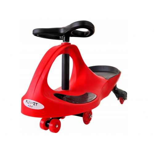 Funfit kids gravity ride-on ar izgaismojosiem gumijas led riteniem (FC2457)