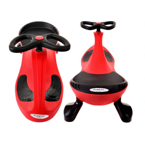 Funfit kids gravity ride-on ar izgaismojosiem gumijas led riteniem (FC2457)