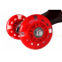 Funfit kids gravity ride-on ar izgaismojosiem gumijas led riteniem (FC2457)