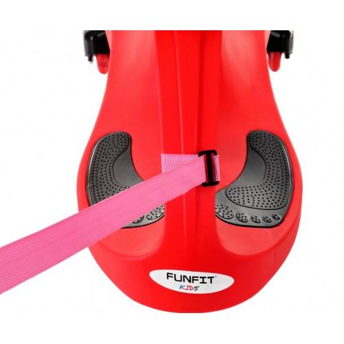 Funfit kids gravity ride-on ar izgaismojosiem gumijas led riteniem (FC2457)