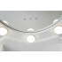Tualetes galdiņš Funfit + taburete + 3 gaismas režīmu veidi  137 x 80 x 40 cm (FC2784)