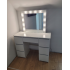 Косметический туалетный столик с подсветкой 90x40x135.6см от Funfit Home&Office (FC3915)