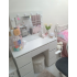 Косметический туалетный столик с подсветкой 90x40x135.6см от Funfit Home&Office (FC3915)