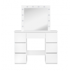 Косметический туалетный столик с подсветкой 90x40x135.6см от Funfit Home&Office (FC3915)