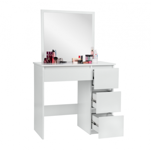 Косметический туалетный столик с подсветкой 80x40x131.5см от Funfit Home&Office (FC3916)