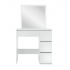 Косметический туалетный столик с подсветкой 80x40x131.5см от Funfit Home&Office (FC3916)