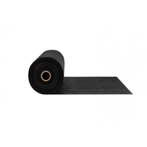 Agrotekstils / Agroplēve / dārza pārsegs pret nezālēm, melna krāsa 1,1x50m 70g/m² (FC4516)