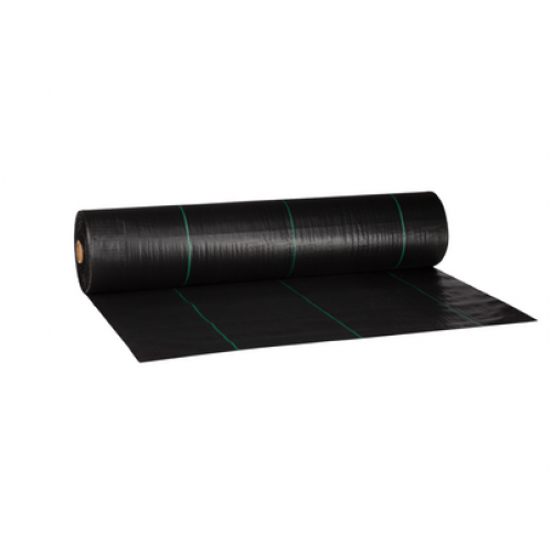 Agrotekstils / Agroplēve / dārza pārsegs pret nezālēm, melna krāsa 1,1x50m 70g/m² (FC4516)