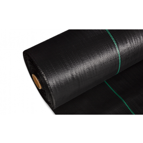 Agrotekstils / Agroplēve / dārza pārsegs pret nezālēm + 50 stiprinājuma tapām 1,6x50m / 70 g/m² FUNFIT (FC4517)